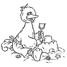 230x230 Top 25 Free Printable Big Bird Coloring Pages Online