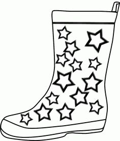 236x277 Winter Boots Large Coloring Page Dressing For Winter