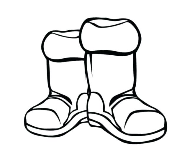 Clothes Coloring Pages Boots Winter Clothes Coloring Page Winter 600x523 Clothes Coloring Pages Boots Winter Clothes Coloring Page Winter