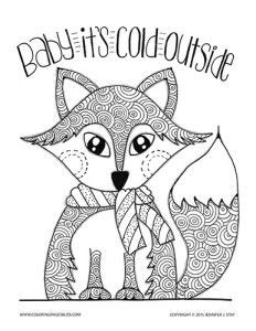 232x300 Winter Coloring Pages Adults Lovely Free Printable Winter Coloring