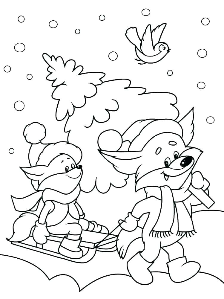 750x1000 Printable Coloring Pages Winter Free Coloring Pages Winter Trendy