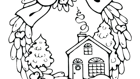 585x329 Winter Coloring Pages For Kids Winter Color Sheets Winter Color