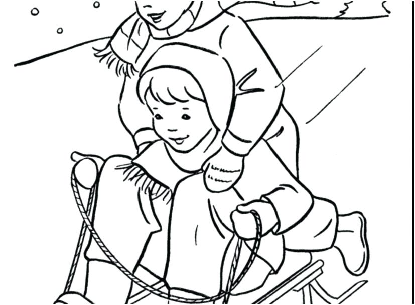 827x609 Best Of Winter Coloring Pages Printable And Free Printable