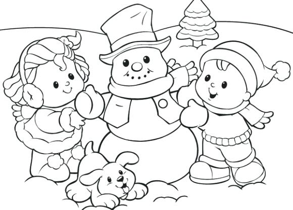 Good Winter Coloring Pages For Preschool And Winter Coloring Pages 580x416 Good Winter Coloring Pages For Preschool And Winter Coloring Pages