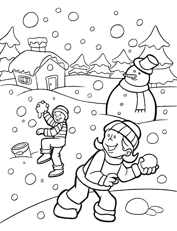 Free Winter Coloring Pages With Free Winter Coloring Pages 604x790 Free Winter Coloring Pages With Free Winter Coloring Pages