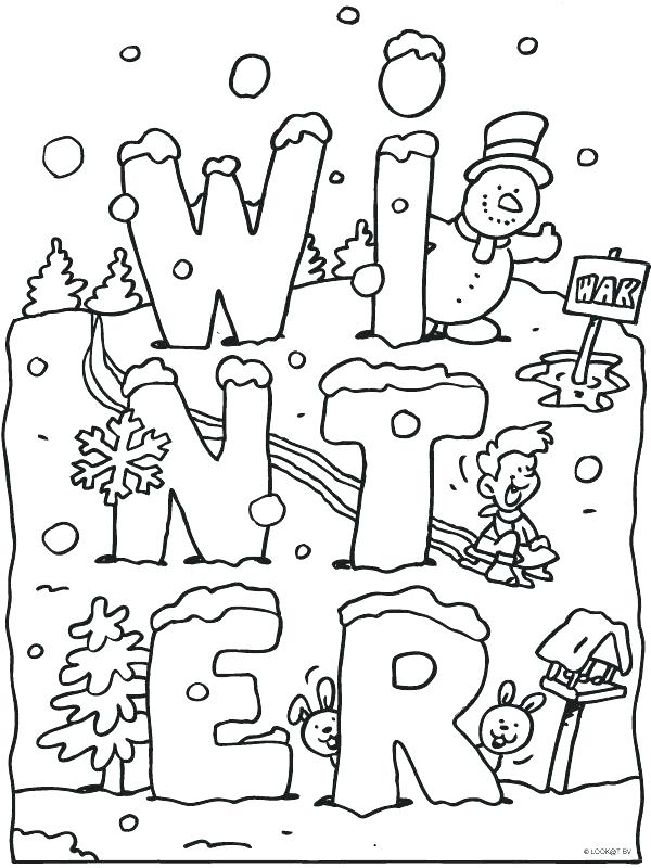 Free Printable Winter Coloring Pages For Kids Season S 600x800 Free Printable Winter Coloring Pages For Kids Season S