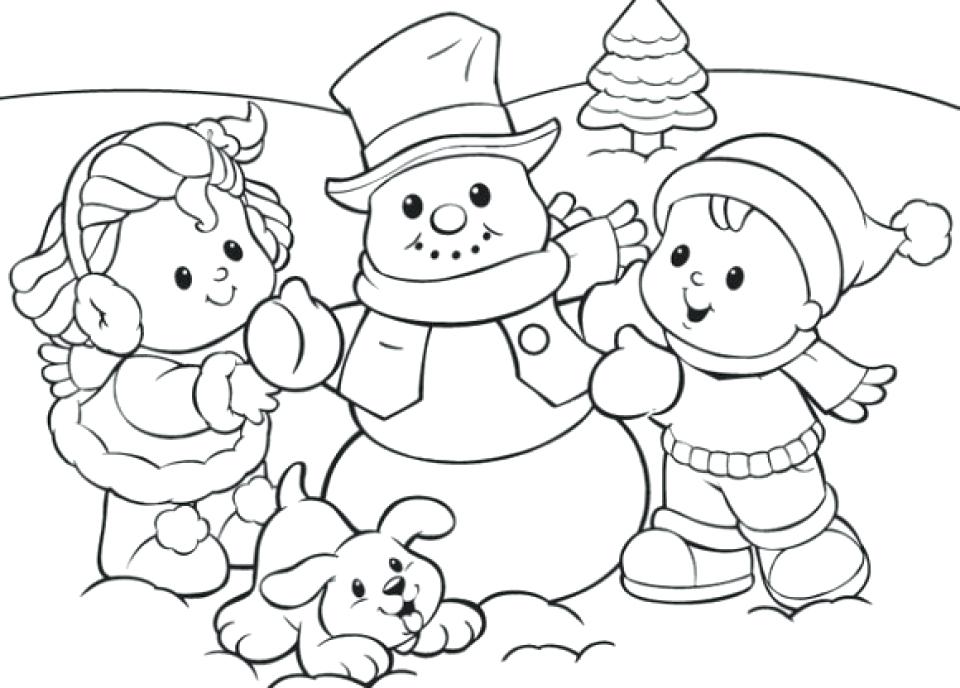 960x688 Winter Coloring Pages Winter Coloring Page Elegant Winter Coloring