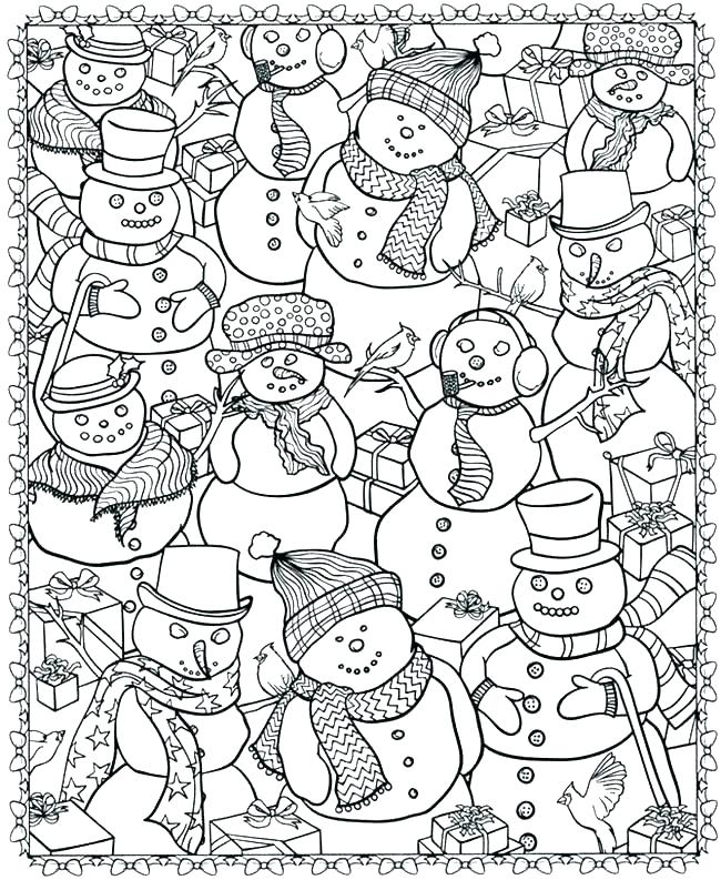 650x793 Printable Coloring Pages Winter Free Coloring Pages Winter