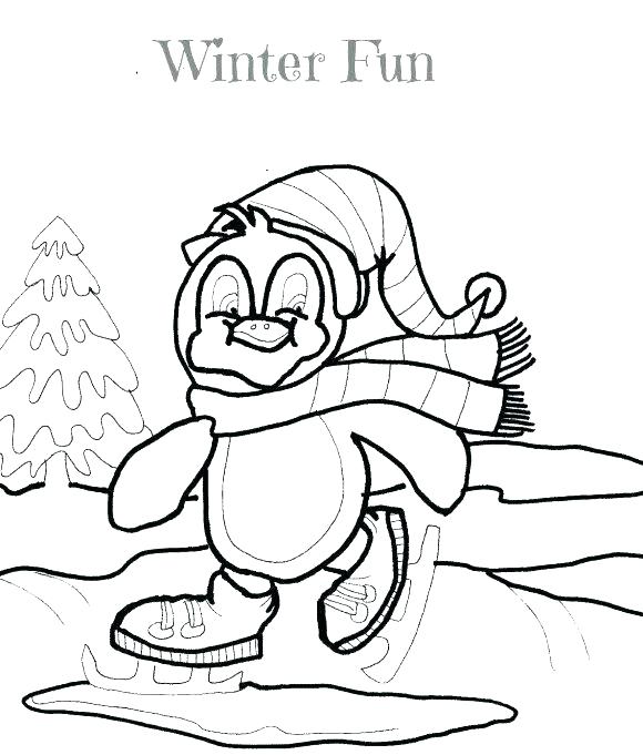 Free Winter Coloring Pages As Well As Very Attractive Design 580x681 Free Winter Coloring Pages As Well As Very Attractive Design