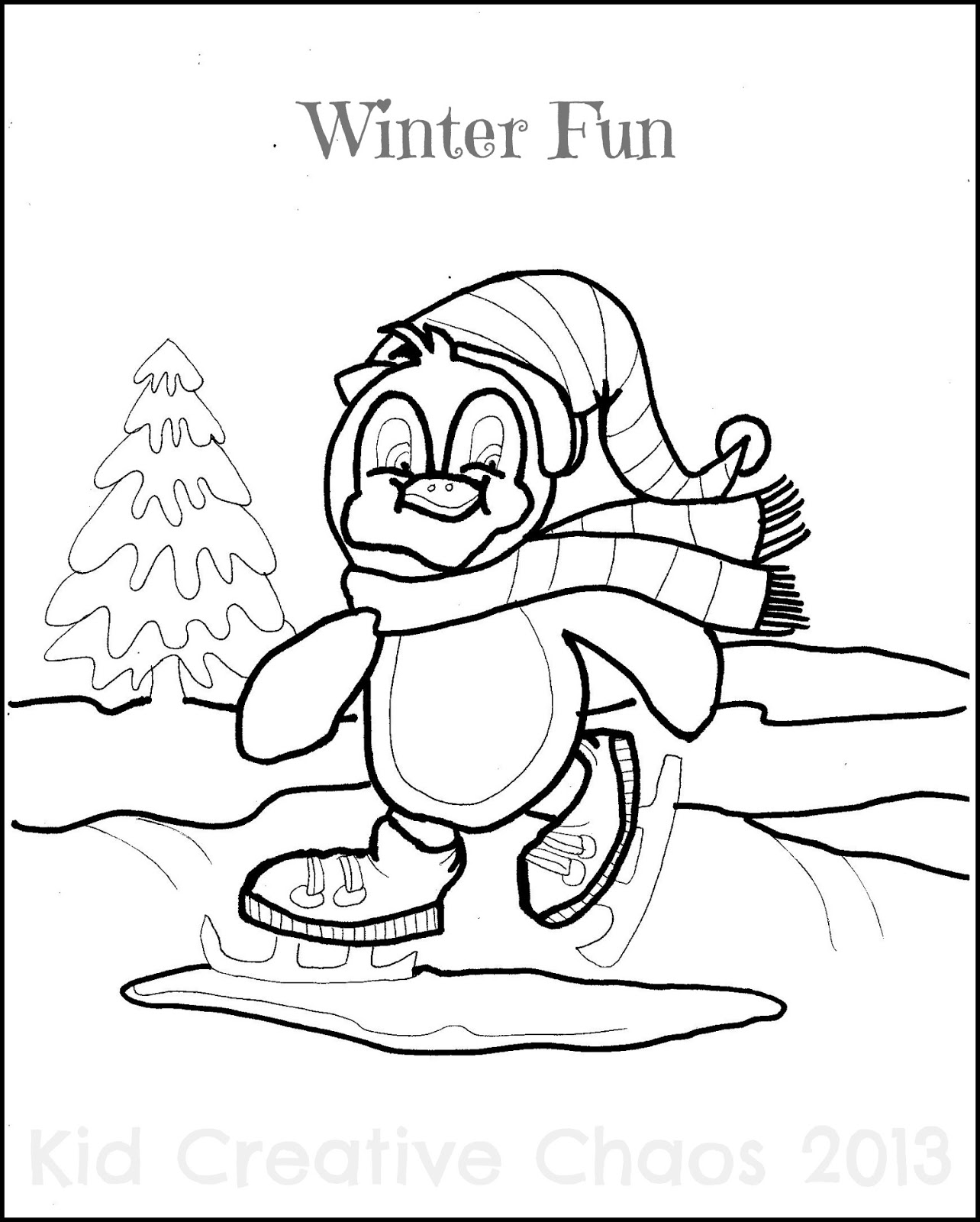Penguin Printable Coloring Pages Letter P Winter Theme 1284x1600 Penguin Printable Coloring Pages Letter P Winter Theme