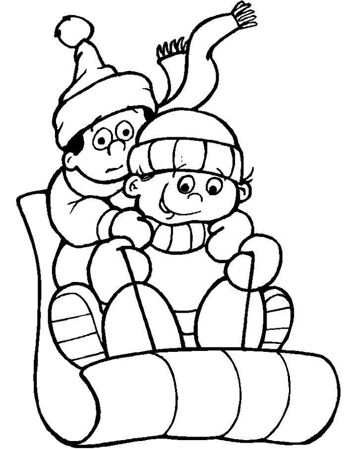9 Winter Coloring Pages 700x906 9 Winter Coloring Pages