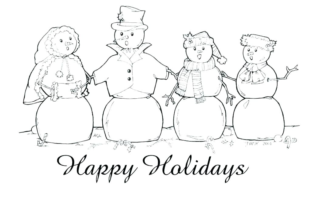 1024x704 Holidays Coloring Pages Winter Holiday Coloring Pages On Coloring