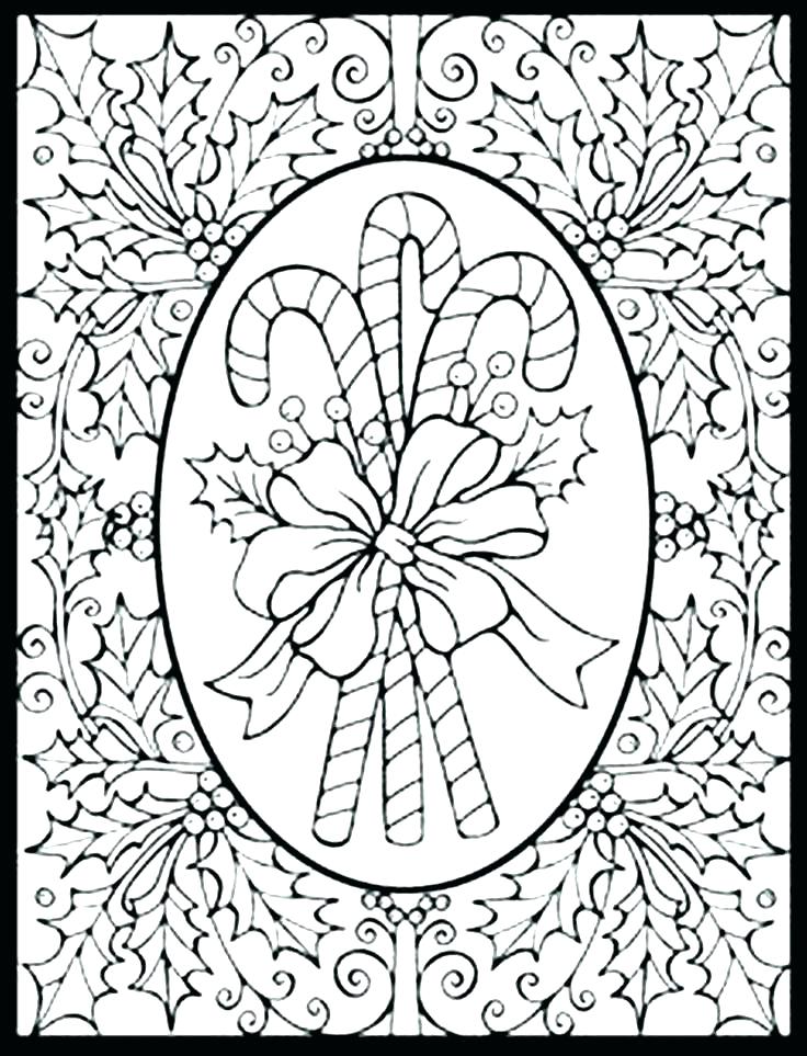 736x963 Winter Holiday Coloring Pages