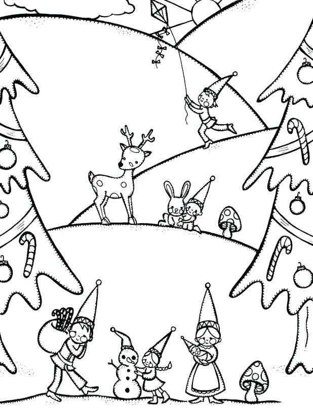 618x805 Winter Coloring Pages Printable Free Winter Coloring Book Plus
