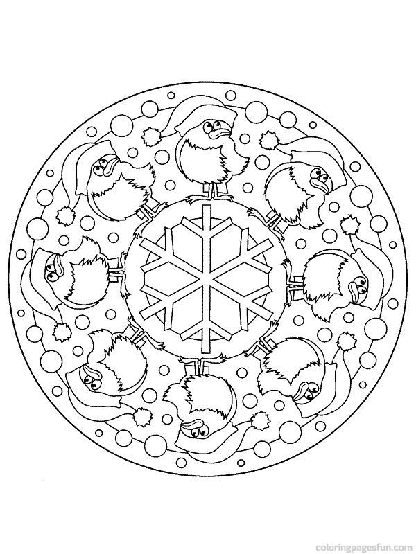 Free Printable Mandala Coloring Pages 2013 Mandala Christmas 244 600x800 Free Printable Mandala Coloring Pages 2013 Mandala Christmas 244