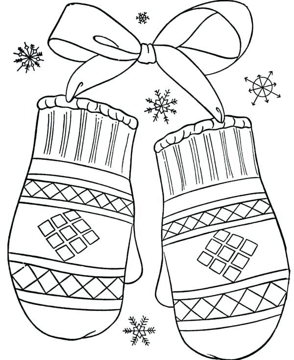 Mittens Coloring Page Coloring Page Winter Mitten Coloring Pages 600x734 Mittens Coloring Page Coloring Page Winter Mitten Coloring Pages
