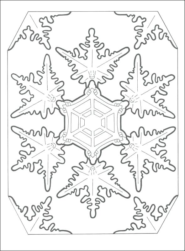 Coloring Page Snowflake Snowflakes Printable Coloring Pages Image 590x800 Coloring Page Snowflake Snowflakes Printable Coloring Pages Image