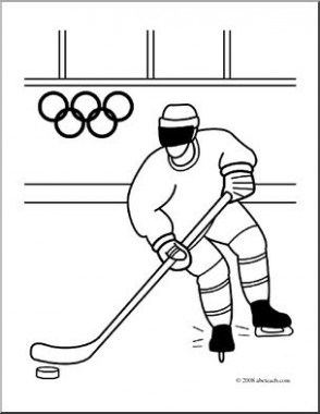 294x380 Winter Olympics Colouring Pages