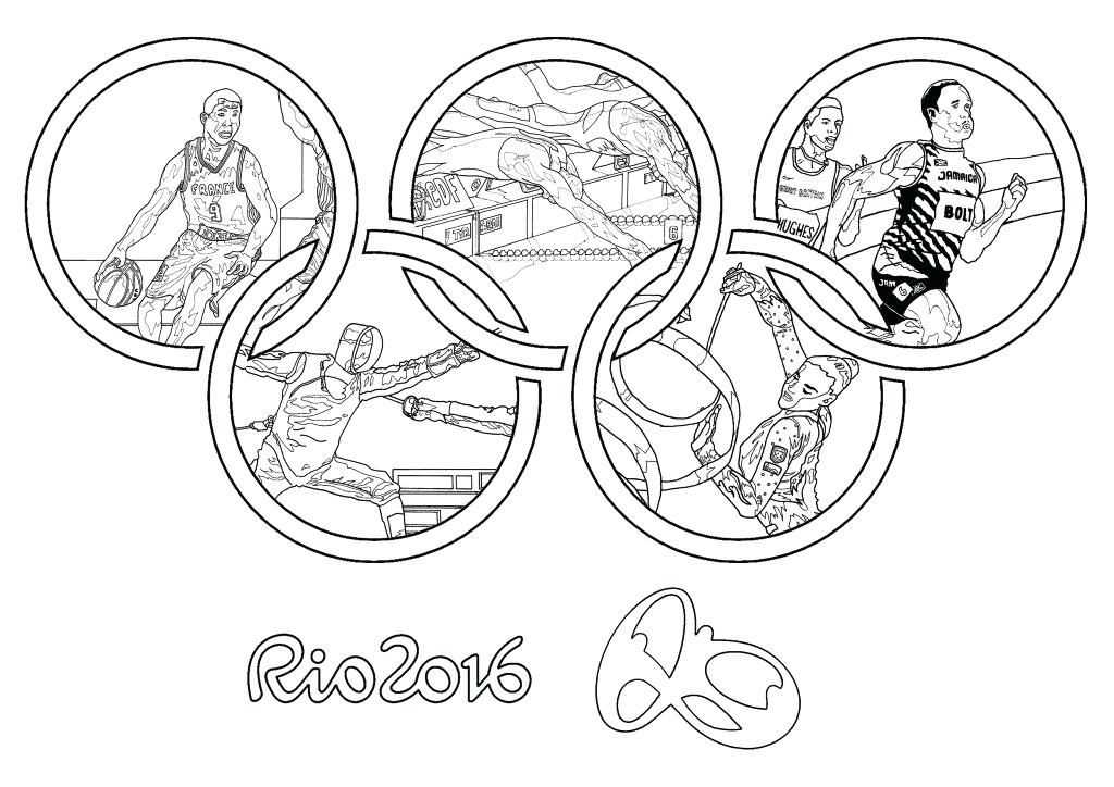 1024x724 Olympic Coloring Pages