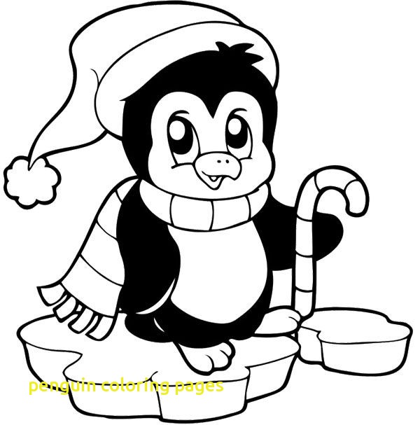 600x607 Penguin Coloring Pages With Penguins Coloring Page Tacky