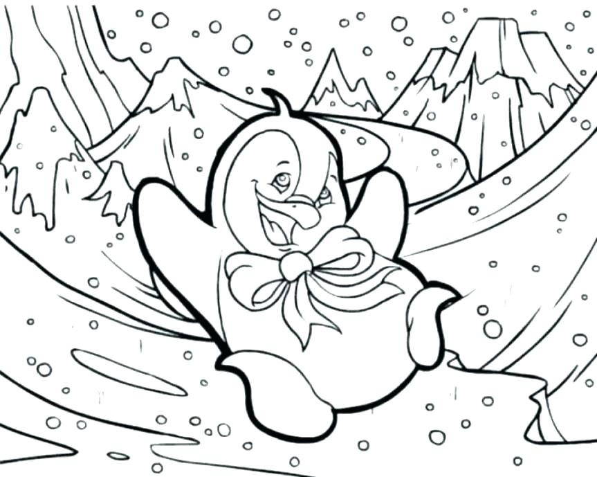 Winter Scene Coloring Page Coloring Pages Baby Winter Printable 863x689 Winter Scene Coloring Page Coloring Pages Baby Winter Printable
