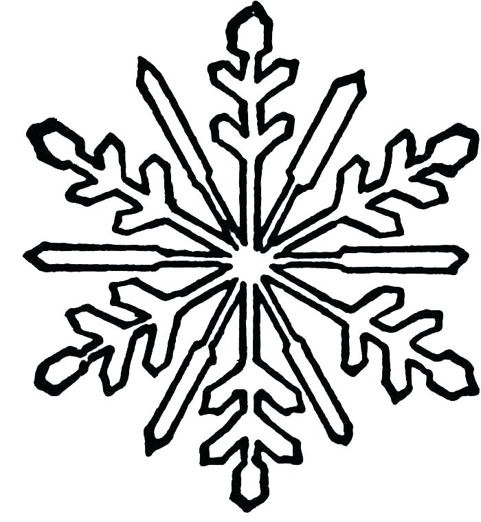 700x759 Snowflake Color Pages Snowflakes Coloring Pages Snowflake Coloring