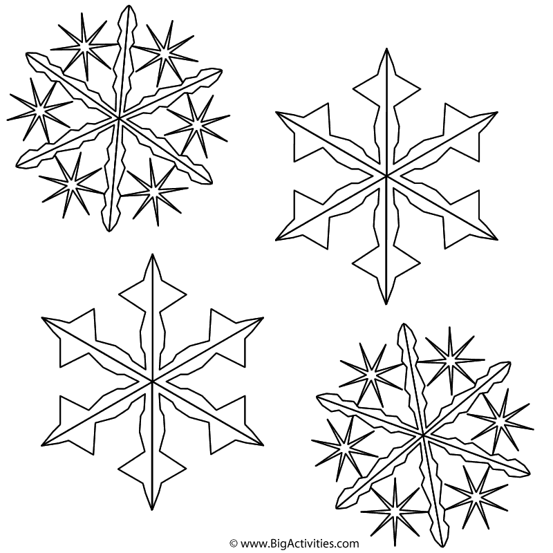 800x800 Snowflakes