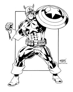 236x297 Free Captain America The Winter Soldier Coloring Sheets Capt