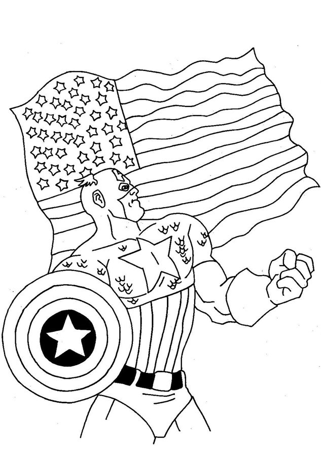 633x912 Pin By Coloring Fun On Captain America Capt America