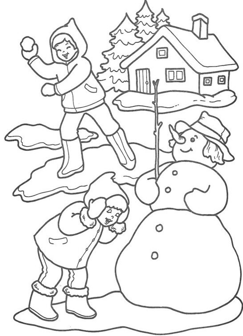 970x1337 Winter Themed Coloring Pages Theme Vitlt Com