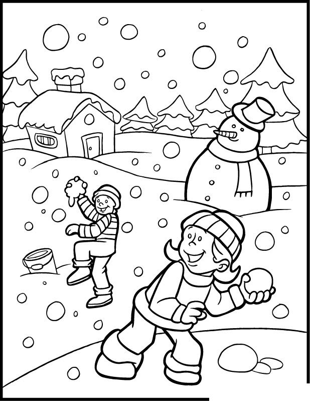 Winter Coloring Pages 2 618x798 Winter Coloring Pages 2