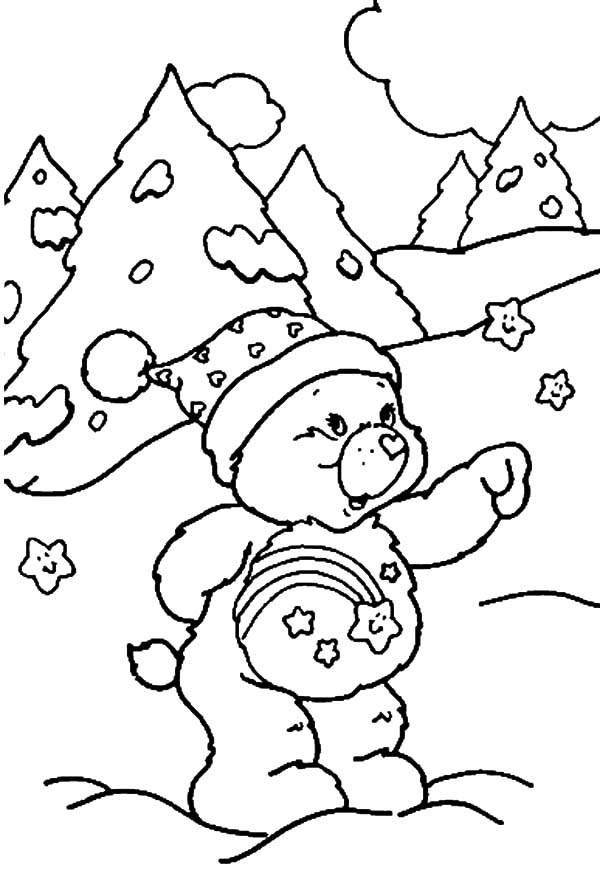 Winter Time Coloring Pages Care Bears Winter Time Coloring Pages 600x893 Winter Time Coloring Pages Care Bears Winter Time Coloring Pages