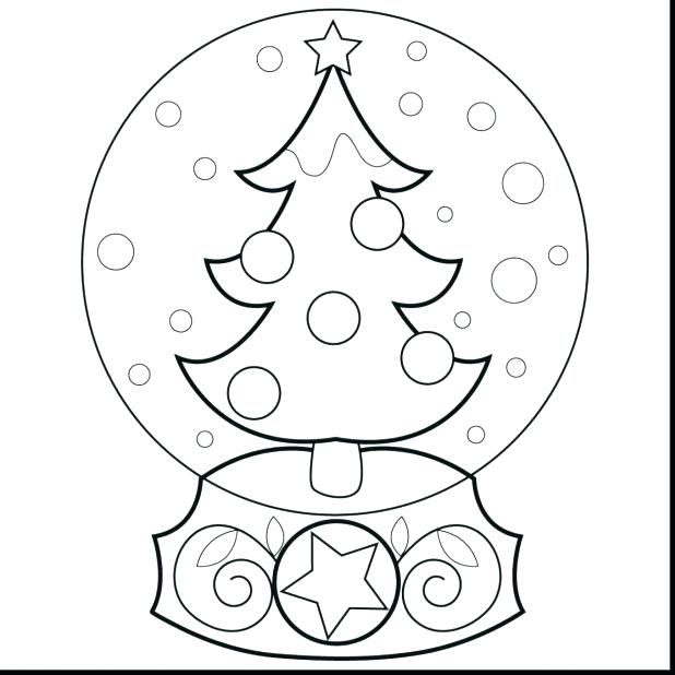 Snow Globe Coloring Page Snow Globe Coloring Pictures Winter 618x618 Snow Globe Coloring Page Snow Globe Coloring Pictures Winter