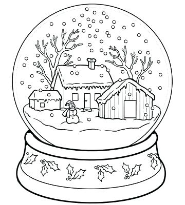 360x400 Printable Coloring Pages Winter Winter Coloring Pages Printable