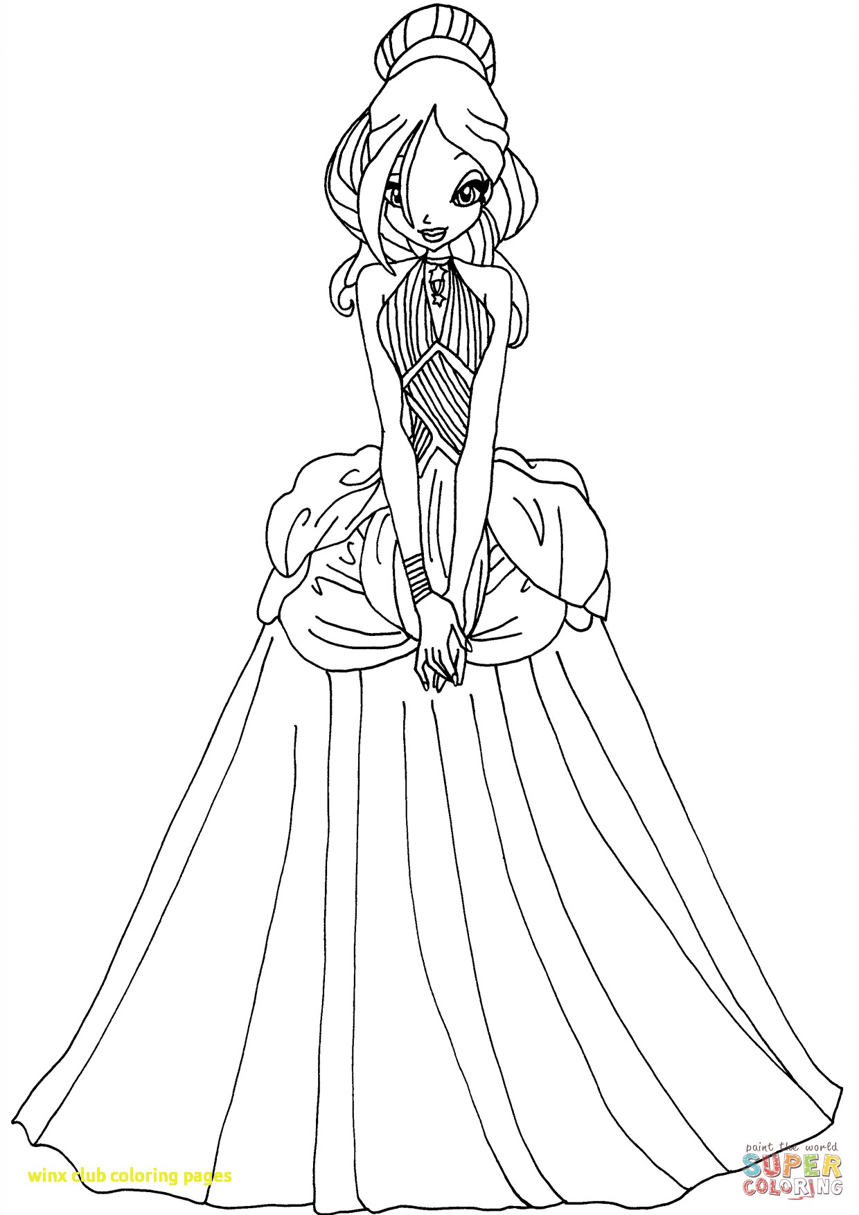 1240x1754 Winx Club Coloring Pages With For Kid Winx Club Coloring Pages 64