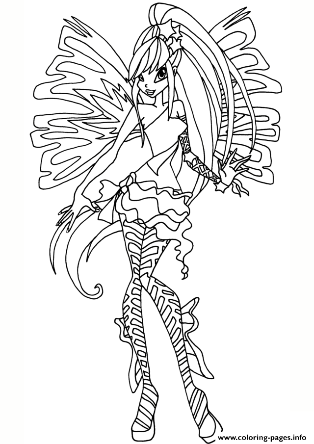 640x905 Winx Coloring Pages Sirenix Stella Winx Club Coloring Pages