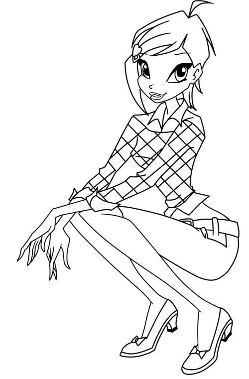 New Winx Sirenix Coloring Pages Winx Club Musa Coloring Pages 500x761 New Winx Sirenix Coloring Pages Winx Club Musa Coloring Pages