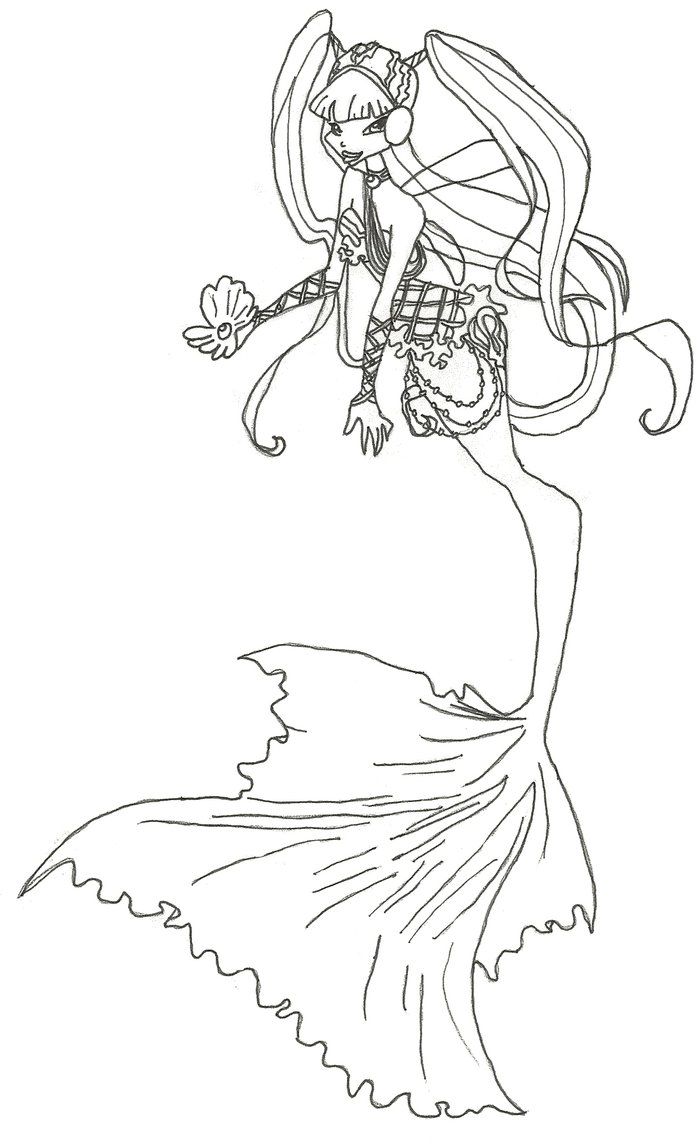 Winx Club Mermaid Musa Coloring Page By Winxmagic237 Colour Page 697x1147 Winx Club Mermaid Musa Coloring Page By Winxmagic237 Colour Page