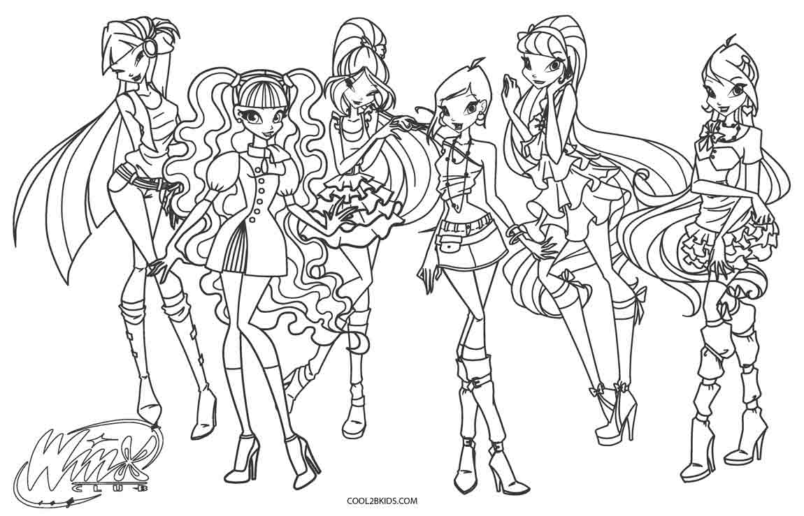 1150x739 Free Printable Winx Coloring Pages For Kids Cool2bkids Winx