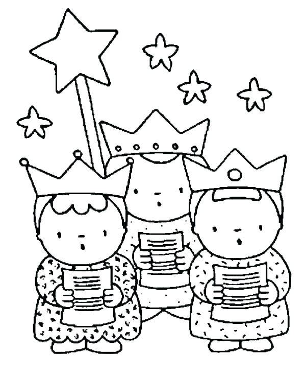 Three Wise Men Coloring Pages Vanda 600x738 Three Wise Men Coloring Pages Vanda