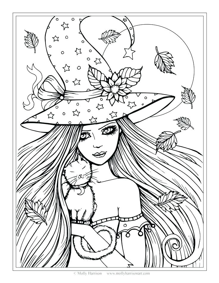 736x952 Witch Coloring Page Coloring Pages Witch Coloring Page Coloring