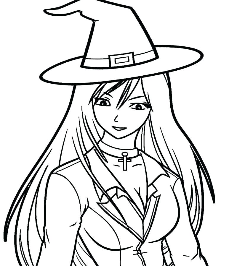 800x900 Witches Coloring Pages Owl Witch Coloring Page Halloween Witches