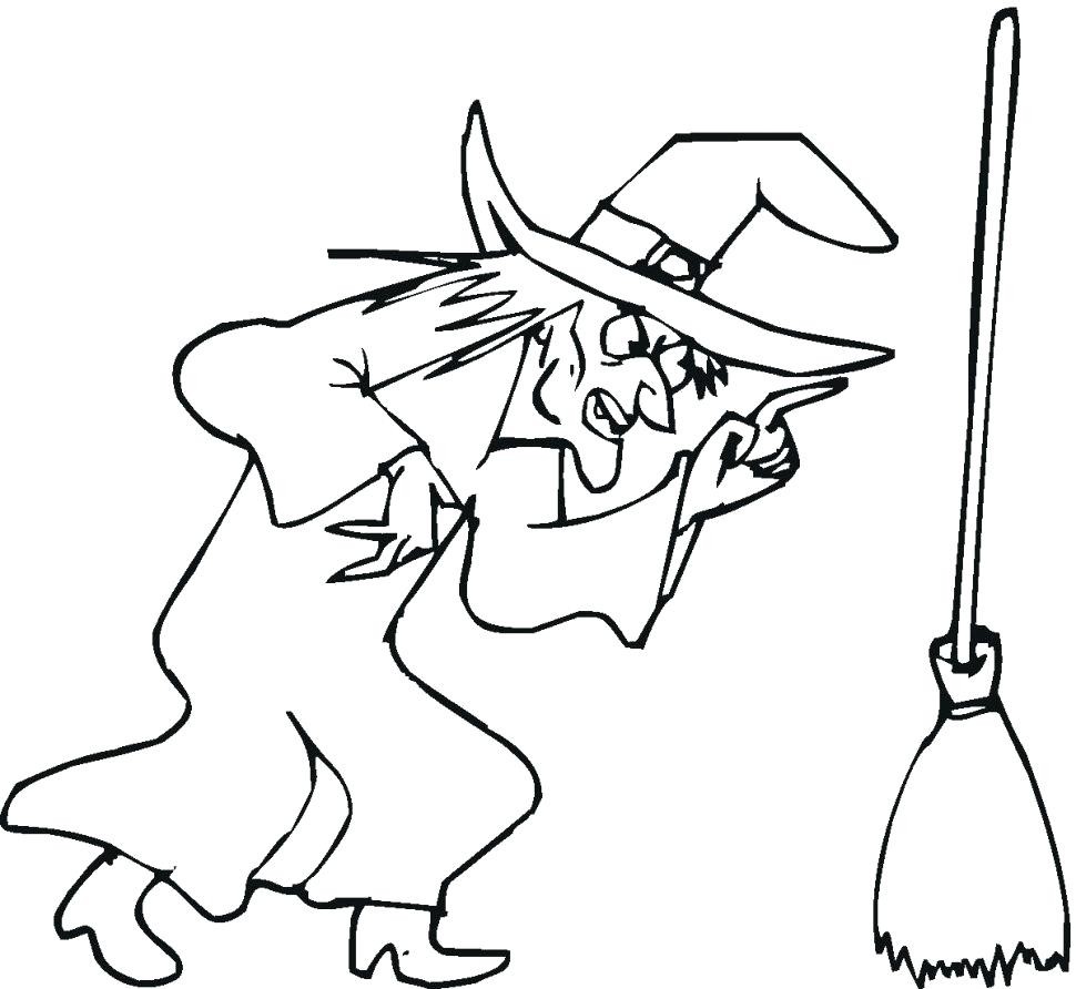 Witch Coloring Pages Free at GetColorings.com | Free printable ...