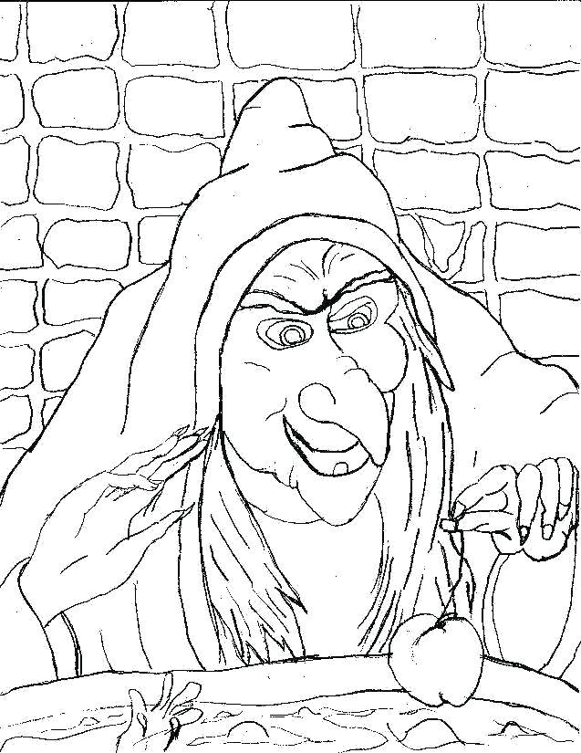 Halloween Coloring Pages For Kindergarten Scary Witch Coloring 637x825 Halloween Coloring Pages For Kindergarten Scary Witch Coloring