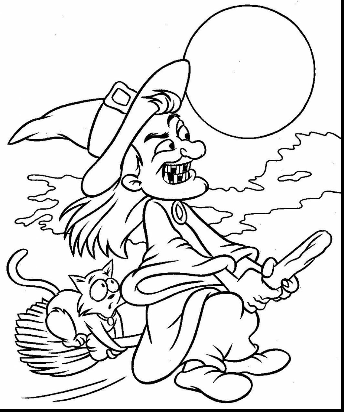 Witch Coloring Pages Preschool at GetColorings.com | Free printable ...