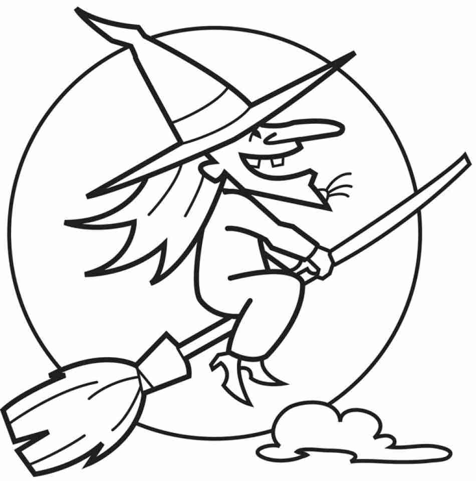 Get This Witch Coloring Pages Printable For Kids Xi226 Also Page 950x960 Get This Witch Coloring Pages Printable For Kids Xi226 Also Page