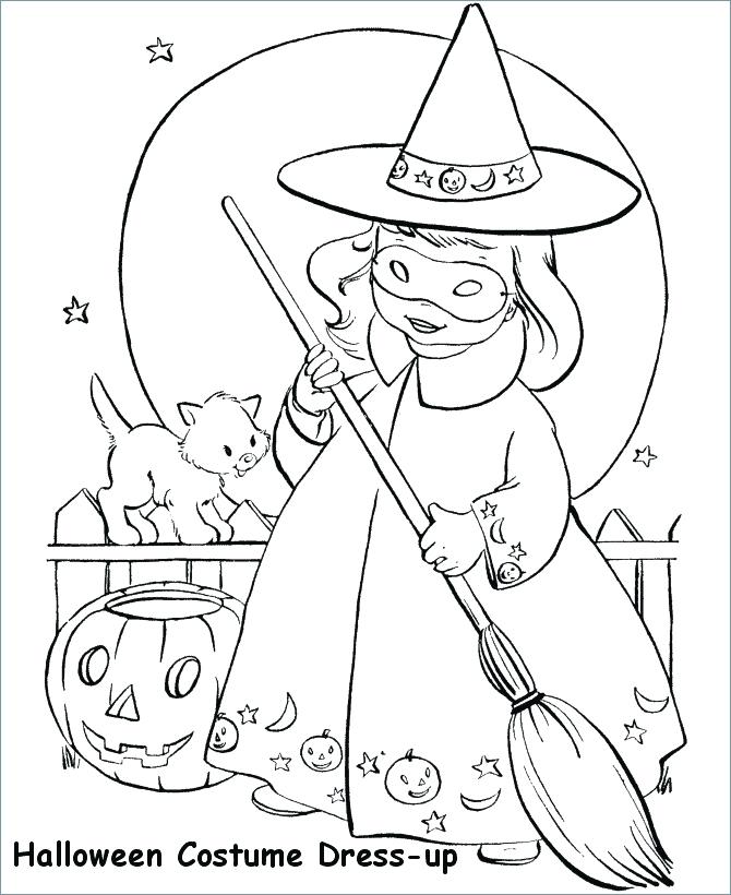 Coloring Pages For 1st Graders Little Girl Witch Witch Coloring 670x820 Coloring Pages For 1st Graders Little Girl Witch Witch Coloring