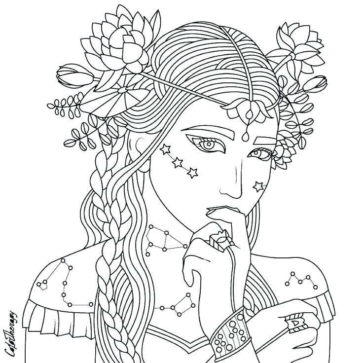 736x736 Witch Coloring Pages To Color Online For Ugly Witch Face Face
