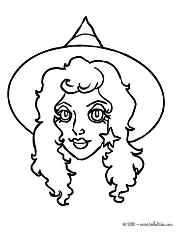 364x470 Witch Face Coloring Pages Witch Coloring Pages 67 Printables