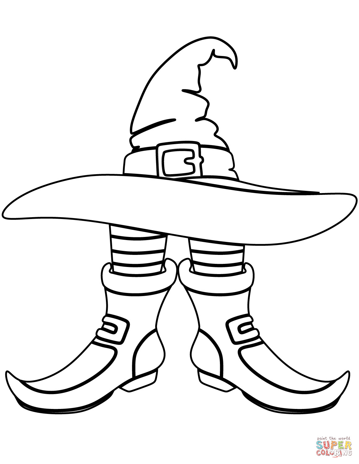 Witches Hat Coloring Page Tixac 1159x1500 Witches Hat Coloring Page Tixac